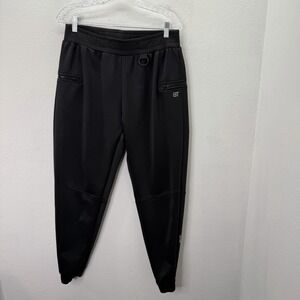Born Tough Momentum Black Athletic Tech Pants Jogger Sweatpants Size Large Men's